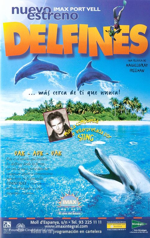 Dolphins - Spanish poster