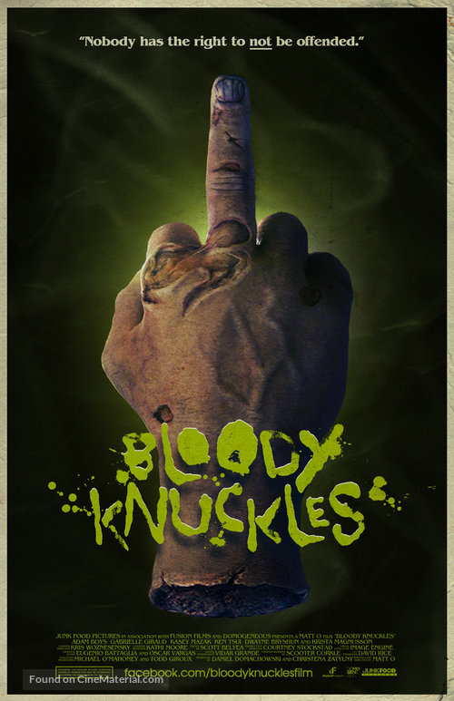 Bloody Knuckles - Movie Poster