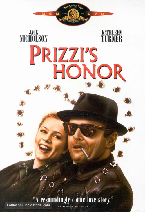 Prizzi's Honor - DVD movie cover