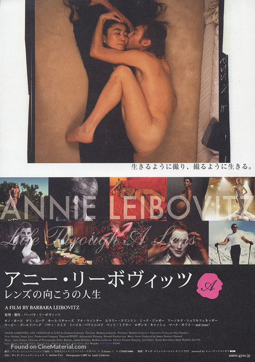 &quot;American Masters&quot; Annie Leibovitz: Life Through a Lens - Japanese Movie Poster