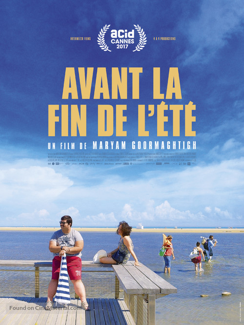 Avant la fin de l&#039;&eacute;t&eacute; - French Movie Poster