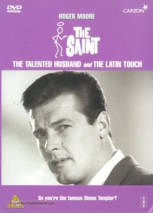 &quot;The Saint&quot; - British DVD movie cover