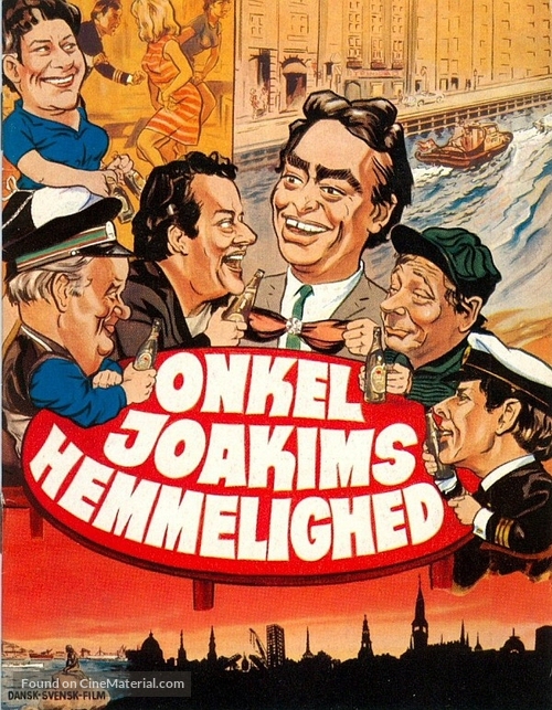 Onkel Joakims hemmelighed - Danish Movie Poster