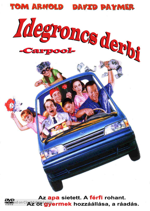 Carpool - Hungarian DVD movie cover