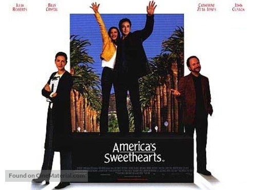 America&#039;s Sweethearts - British Movie Poster