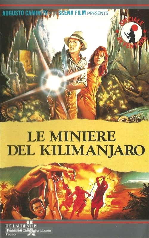 Le miniere del Kilimangiaro - Italian Movie Cover