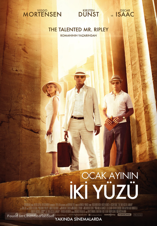 The Two Faces of January - Turkish Movie Poster