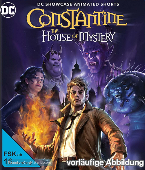 DC Showcase: Constantine - The House of Mystery - German Blu-Ray movie cover