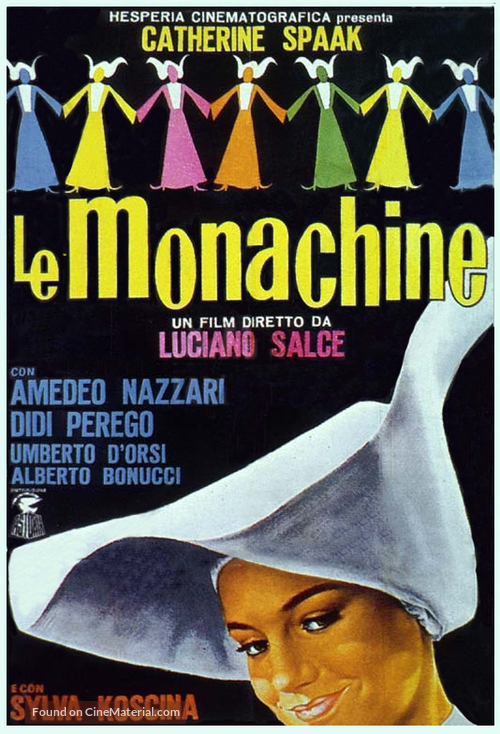 Le monachine - Italian Movie Poster