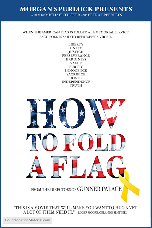 How to Fold a Flag - DVD movie cover