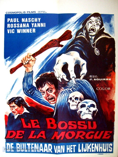 El jorobado de la Morgue - Belgian Movie Poster