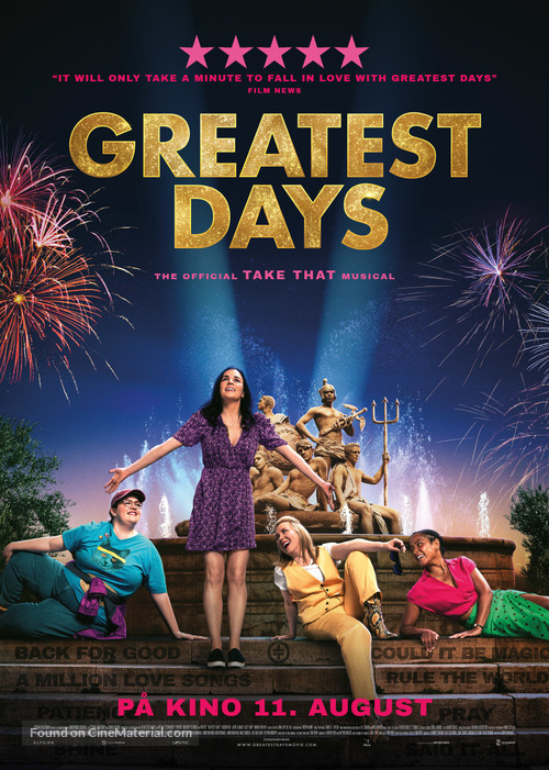 Greatest Days - Norwegian Movie Poster