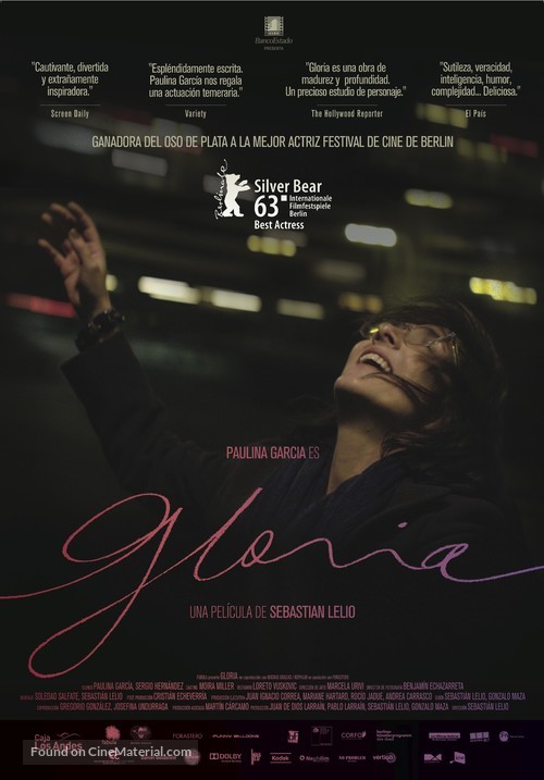 Gloria - Chilean Movie Poster