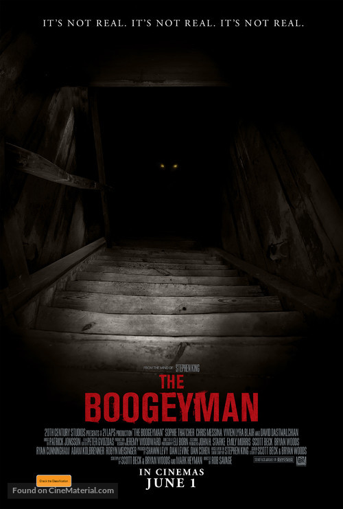 The Boogeyman - Australian Movie Poster