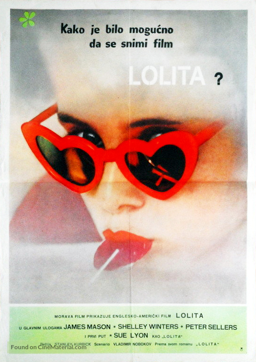 Lolita - Yugoslav Movie Poster