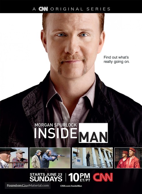 &quot;Morgan Spurlock Inside Man&quot; - Movie Poster