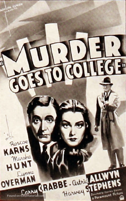 Murder Goes to College - Movie Poster