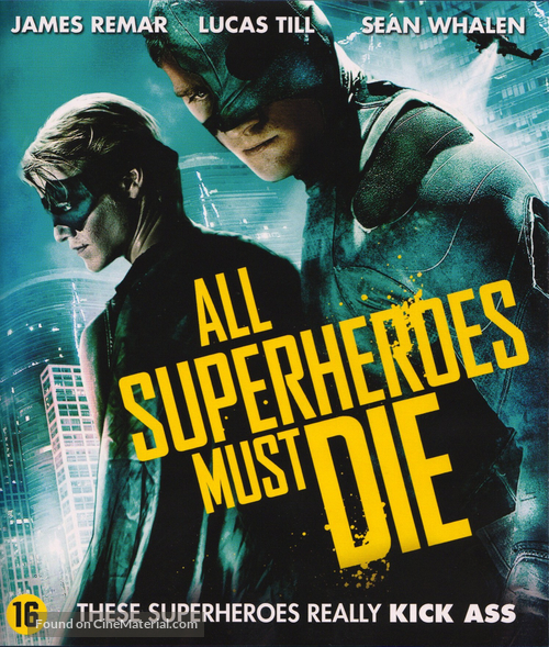 All Superheroes Must Die - Dutch Movie Cover