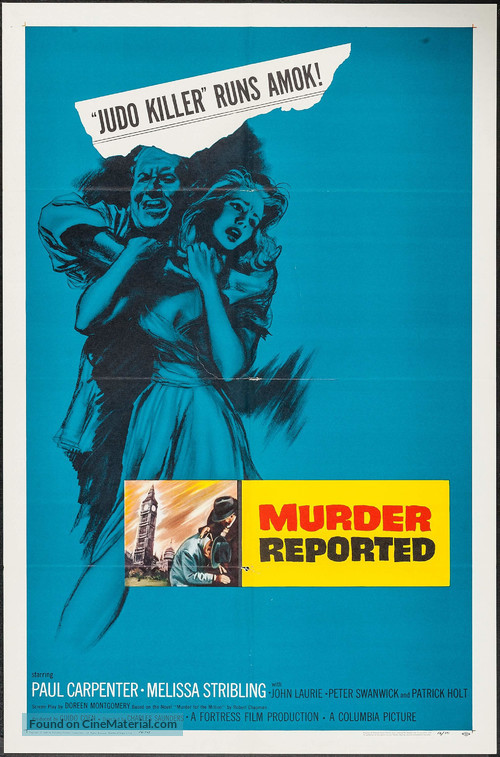 Murder Reported - Movie Poster
