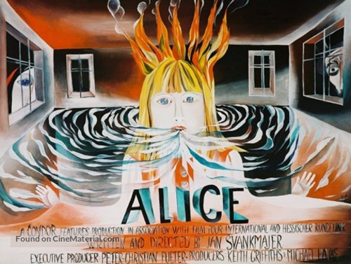 Neco z Alenky - British Movie Poster