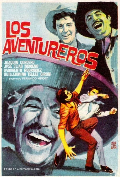 Los aventureros - Spanish Movie Poster