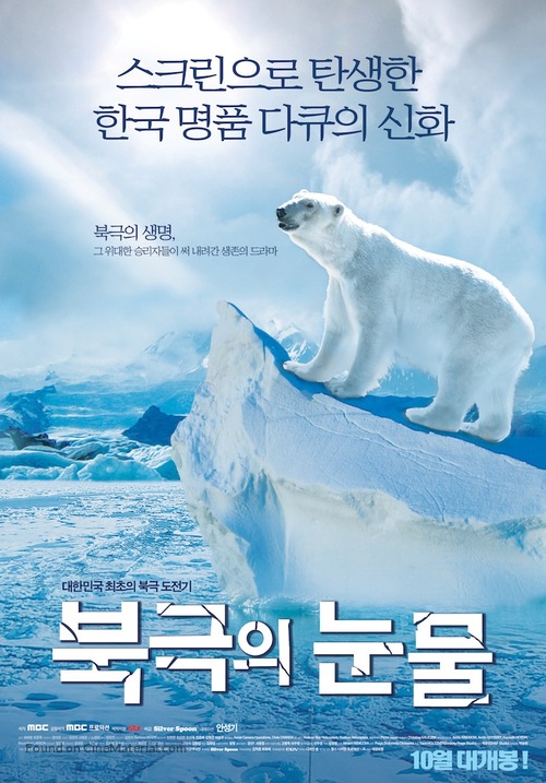 To the Arctic 3D - South Korean Movie Poster