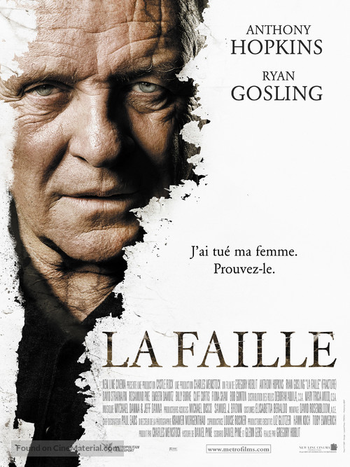 Fracture - French Movie Poster