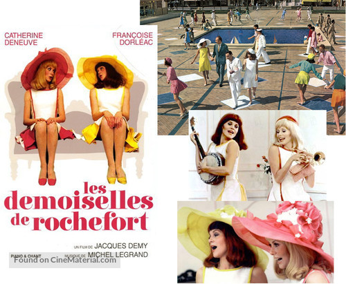 Les demoiselles de Rochefort - French Movie Poster