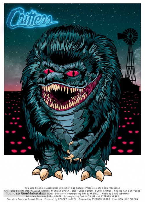 Critters - British poster