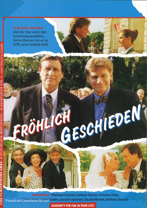 Fr&ouml;hlich geschieden - German Movie Poster