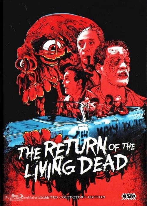 The Return of the Living Dead - Austrian Blu-Ray movie cover