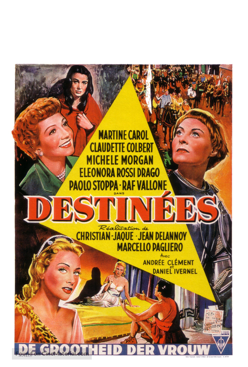Destin&eacute;es - Belgian Movie Poster