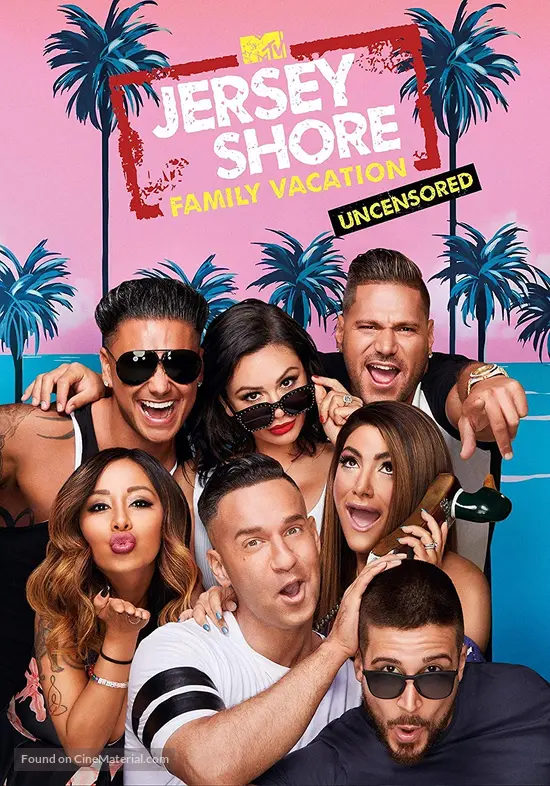 &quot;Jersey Shore Family Vacation&quot; - DVD movie cover