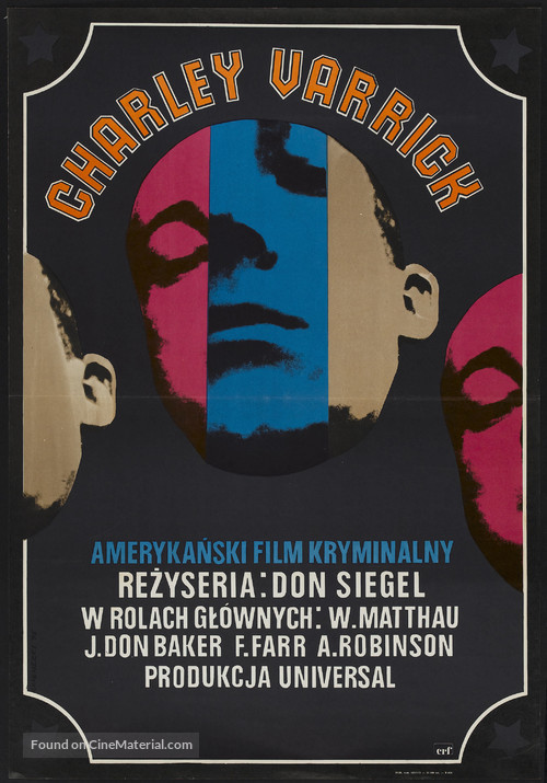 Charley Varrick - Polish Movie Poster
