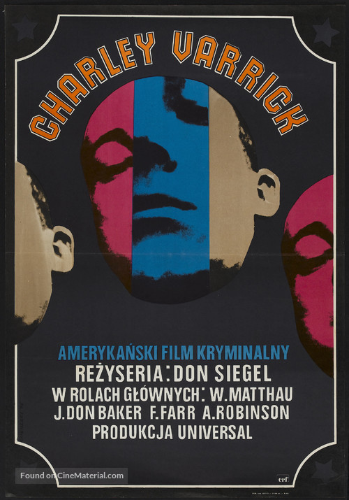Charley Varrick - Polish Movie Poster