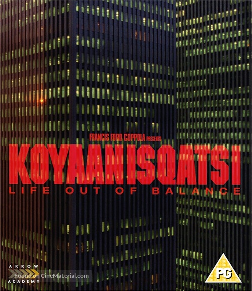 Koyaanisqatsi - British Movie Cover