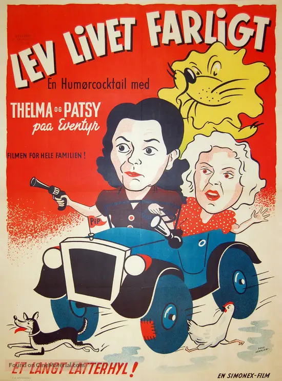 Sing Sister Sing - Danish Movie Poster