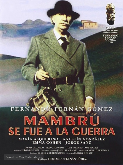 Mambr&uacute; se fue a la guerra - Spanish Movie Poster