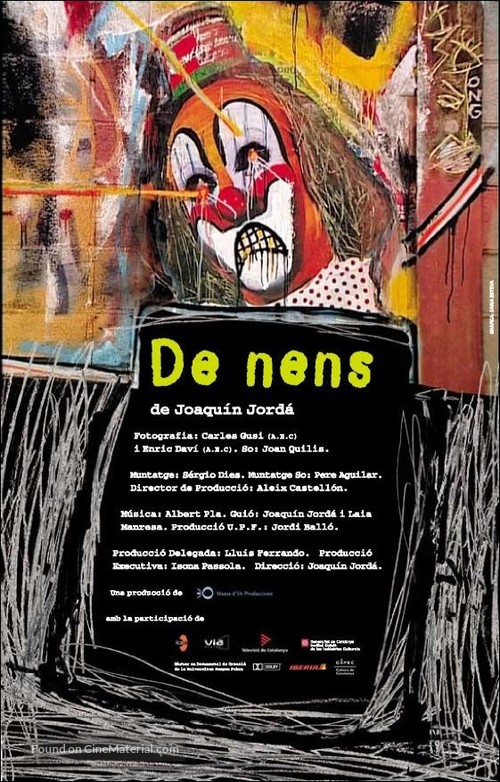 De nens - Spanish Movie Poster