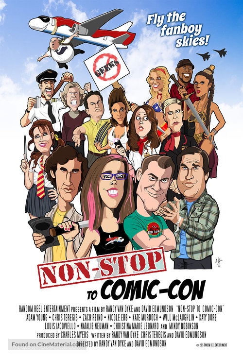 Non-Stop to Comic-Con - Movie Poster