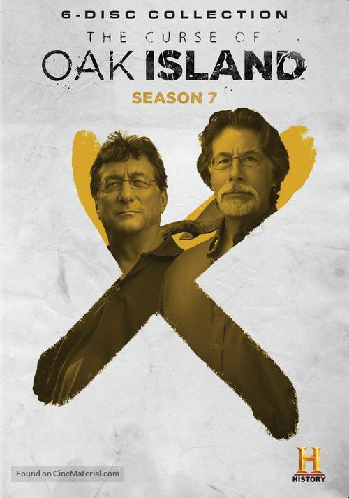 &quot;The Curse of Oak Island&quot; - DVD movie cover