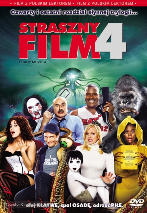 Scary Movie 4 - Polish Movie Cover