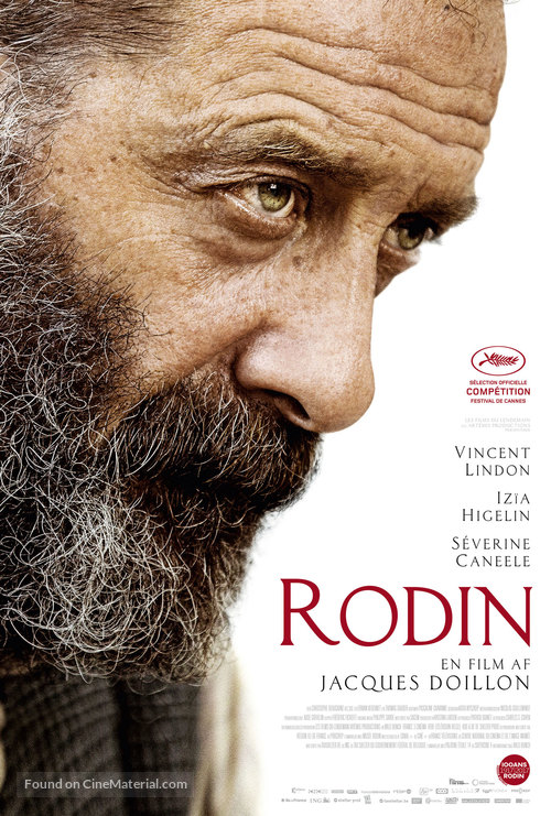 Rodin - Danish Movie Poster