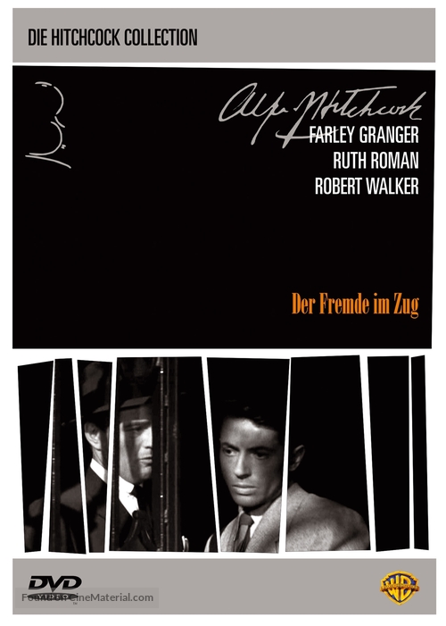 Strangers on a Train - German DVD movie cover