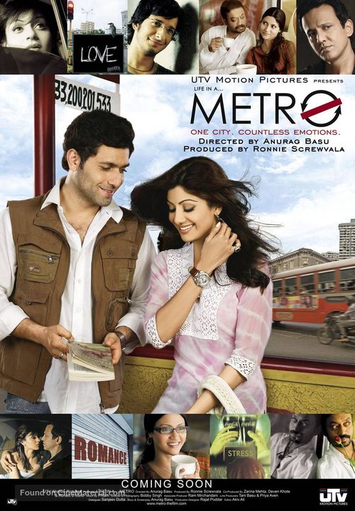 Life in a... Metro - Indian poster