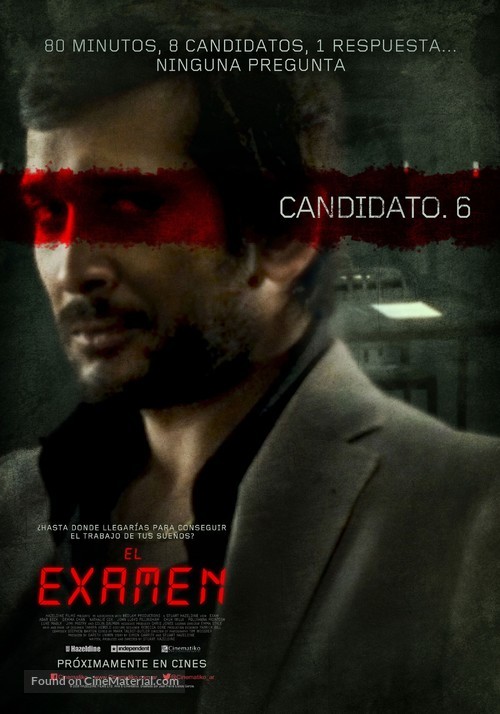 Exam - Argentinian Movie Poster