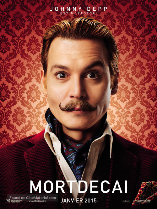 Mortdecai - French Movie Poster