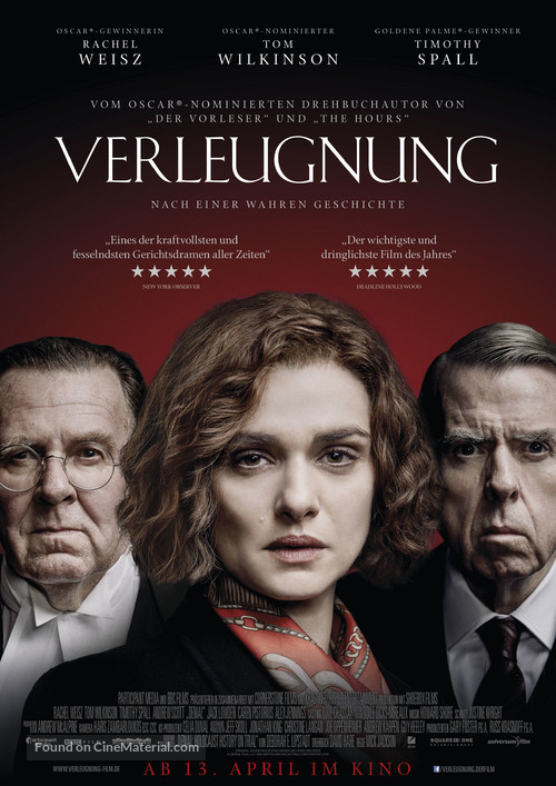 Denial - German Movie Poster