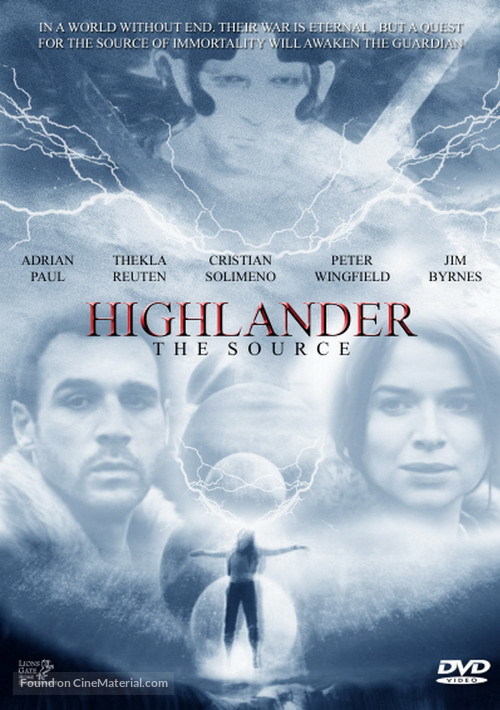 Highlander: The Source - DVD movie cover