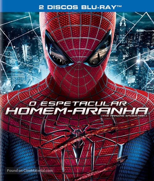 The Amazing Spider-Man - Brazilian Blu-Ray movie cover